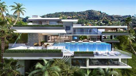 Passion For Luxury Contemporary Mansions On Sunset Plaza Drive La