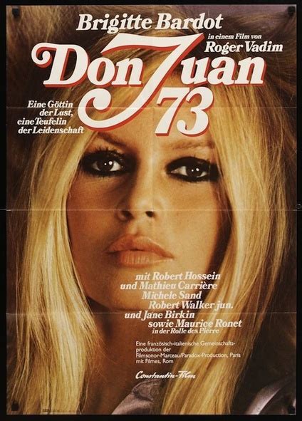 There are no approved quotes yet for this movie. Don Juan (Or If Don Juan Were a Woman) | German A1 | Movie ...