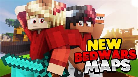 New Bed Wars Mapsupdate Hypixel Bed Wars W Azarity Youtube