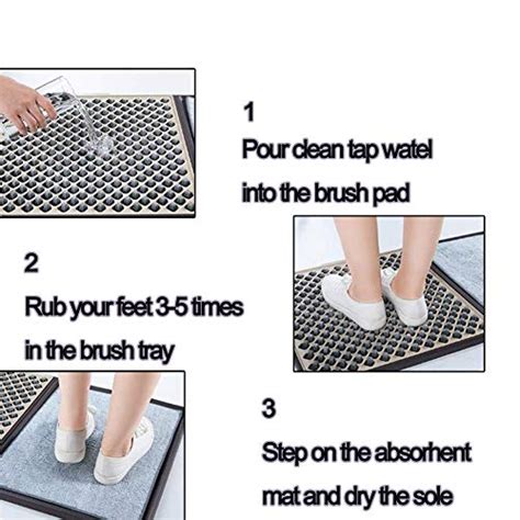 Shoe Soles Disinfecting Floor Mat Household Disinfectant Foot Pads Hospital Classroom Office