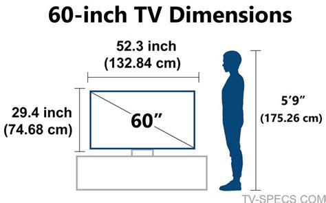 60 Inch Tv Dimensions How Big Is It