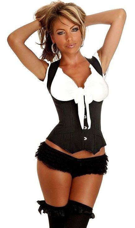 pinstripe corset corsets and bustiers fashion women corset
