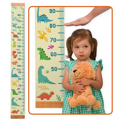 Buy Height Chart For Kids With Correct Measures Foldable Ruler Growth
