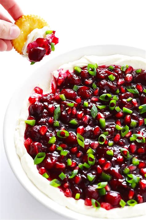 Very Merry Cranberry Cream Cheese Dip Gimme Some Oven Bloglovin