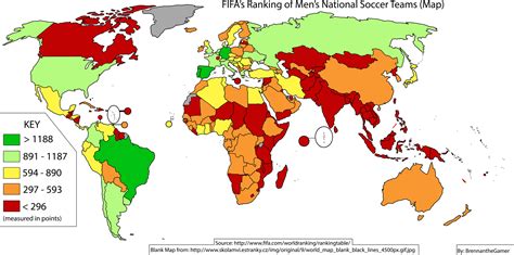 22 Maps That Explain The World Cup
