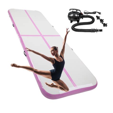 600cm airtrack inflatable home nastics tumbling practice training mat. 3Mx1M Air Track Floor Inflatable Airtrack Gymnastics ...
