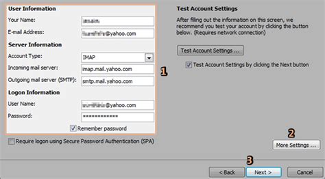 Setting Up Yahoo Email Account In Outlook 2010 With Pop3imap