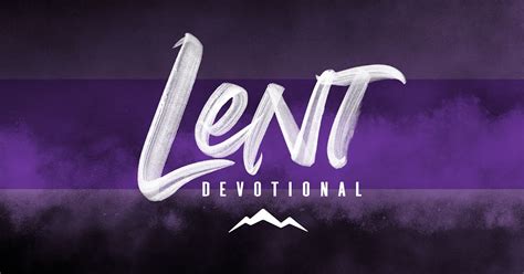 Mountain Lent Devotionals