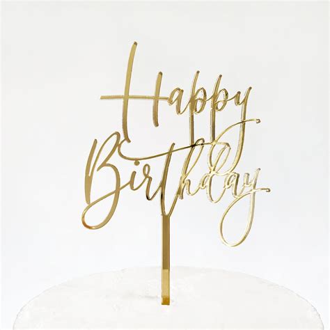 Floating Happy Birthday Cake Topper Sandra Dillon Design My Xxx Hot Girl