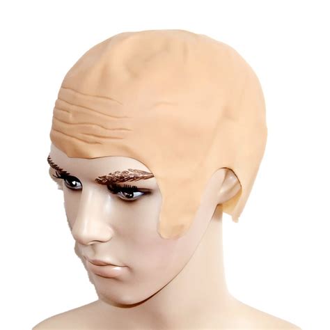 Bald Cap Wig A Bald Cap Is An Appliance Used To Mask A Wearers Hair And Create The Illusion