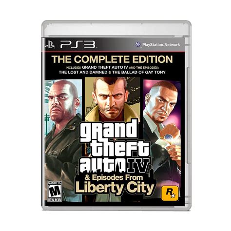 Jogo Grand Theft Auto Iv And Episodes From Liberty City The Complete