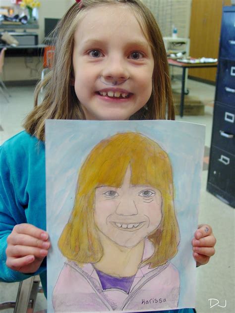 Spittin Toad Kids Art Self Portraits