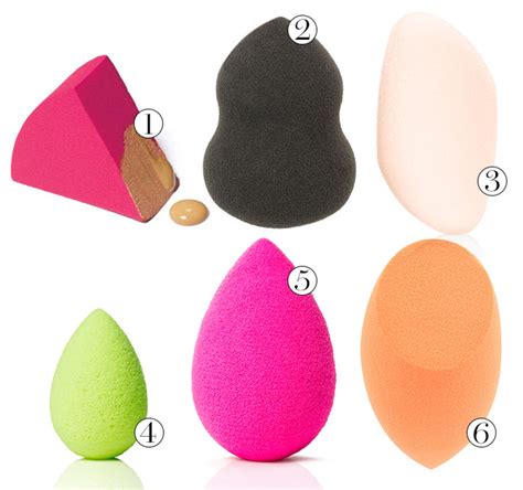 Your Ultimate Guide To Makeup Sponges Shapes And Uses Glamour