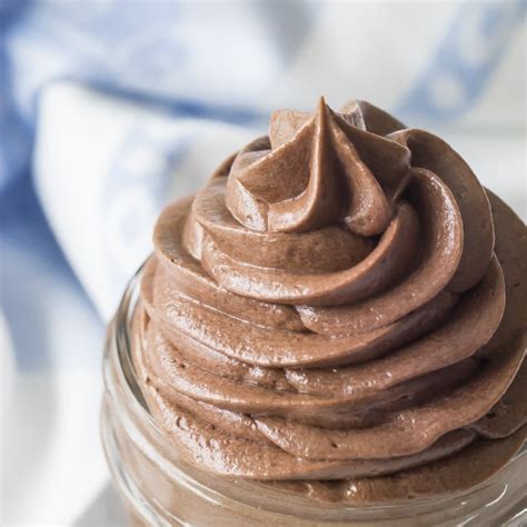 Easy Chocolate Frosting Fluffy Rich And Whips Up So Quick Baking A