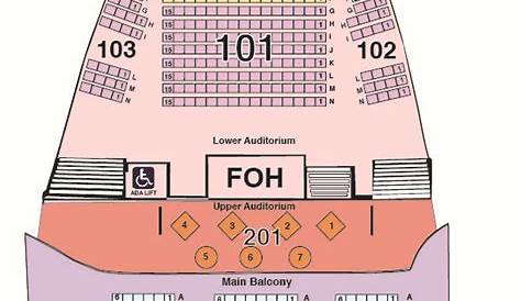 jefferson theatre seating chart