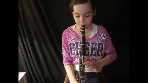 Mikayla Plays Beginner Clarinet Youtube