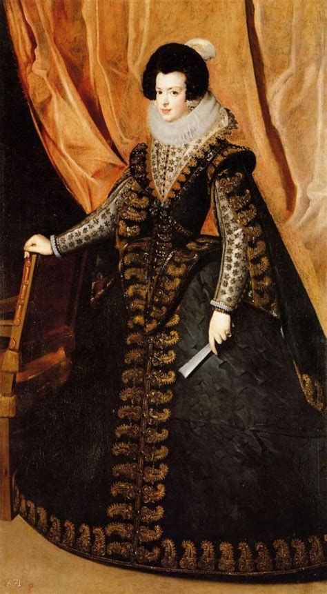Diego Velazquez Portrait Of Queen Isabella Of Bourbon 1632 109×207 Cm