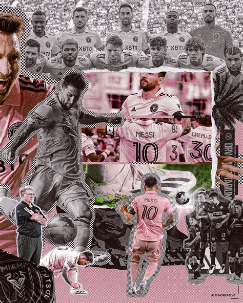 Lionel Messi Collage Design On Behance