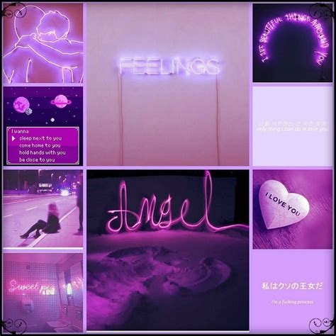 purple aesthetic couple collage i would like to give credit for the ages used for my aesthetic