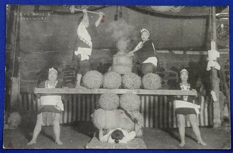 1910s Japanese Postcards Female Sumo Wrestlers Ishiyama Onna