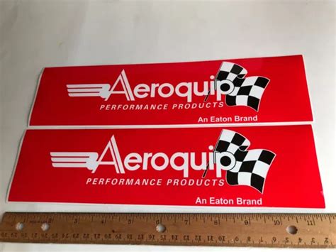 Aeroquip Performance Product Nhra Drag Nascar Hot Rod Racing Decal