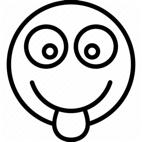 Goofy Face Emoji Png Emoji Silly Art Interesting Fun Freetoedit Crazy