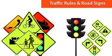 Traffic islands and median strips. Traffic Rules - QS Study