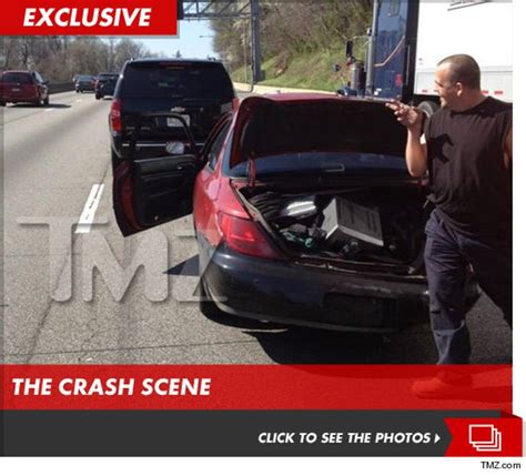 John Cena The Car Crash Termath Photos