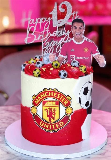 Cristiano Ronaldo Birthday Cake Designs Images Custom Cakes Union