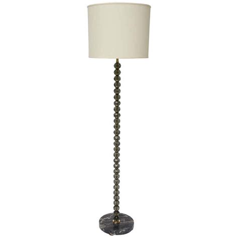 White Cased Murano Glass Floor Lamp With Gold Leaf Inclusions Circa 1950 For Sale At 1stdibs