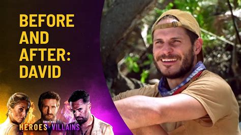 Before And After David Australian Survivor 2023 Channel 10 Youtube