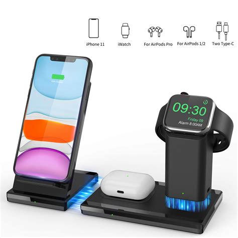 3 In 1 Wireless Charger Multifunctional Charging Station Wireless