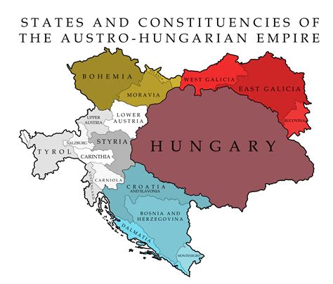 Austro Hungarian Empire Map