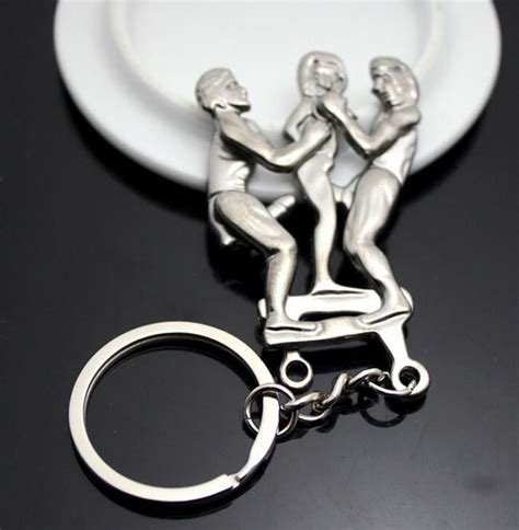 New 8 Design Adults Delight Keychain Eros Key Ring Novelty Sex