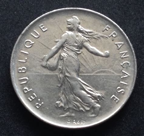 Large Coin 1978 France 5 Francs Foreign Coin By Antiquecoins