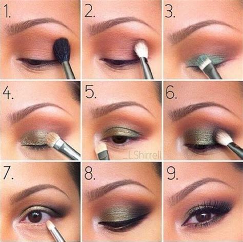 Easy Makeup Tutorial For Brown Eyes Makeup Eyes Brown Step Dark Tips