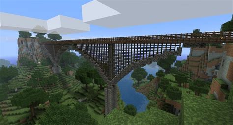 How To Build A Simple Bridge In Minecraft Woodworking Projects And Plans