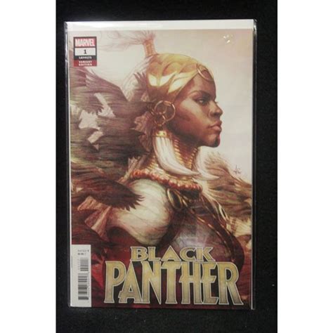 Black Panther 2018 1 Artgerm Variant Cover