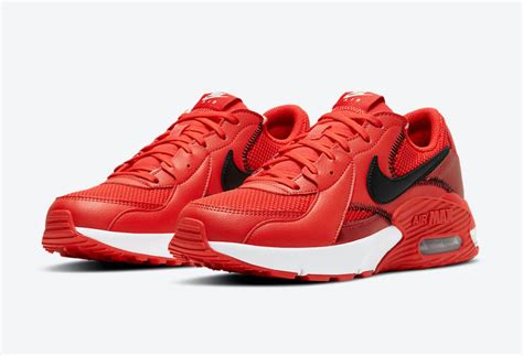 Nike Air Max Excee Red Black Dc2341 600 Release Date Info Sneakerfiles