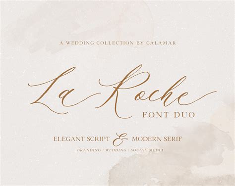 Font Duo Calligraphy Font Wedding Script Font Handwritten Etsy
