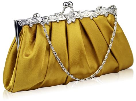 Gold Clutches And Purses