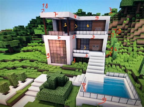 Minecraft players are always on the hunt for inspiration for their new survival house builds. Minecraft modernes Haus | Minecraft haus, Minecraft haus ...
