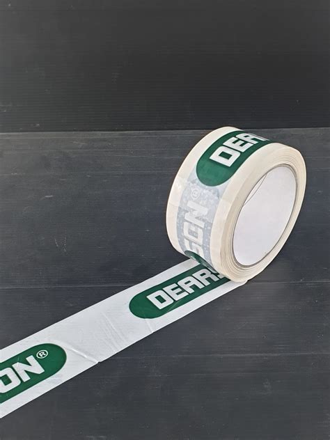 Printed Vinyl Parcel Packing Tape Choice Of Widths Your Design And Brand