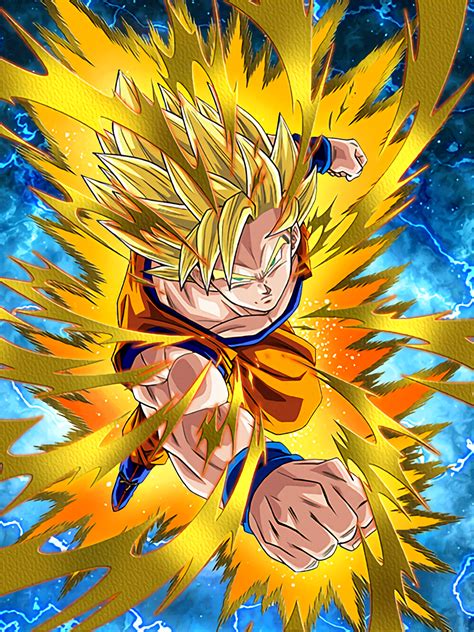 This form is obtained by goku after his. New Challenges Super Saiyan Goku | Dragon Ball Z Dokkan ...