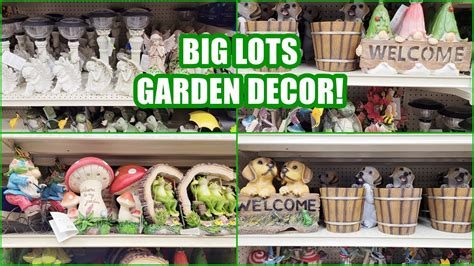 Big Lots Spring Garden Decor Shop With Me 2021 Youtube