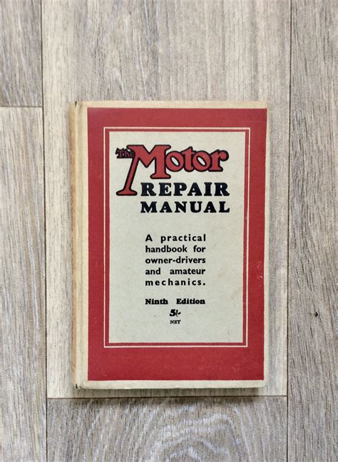 The Motor Repair Manual Mainly Bsa