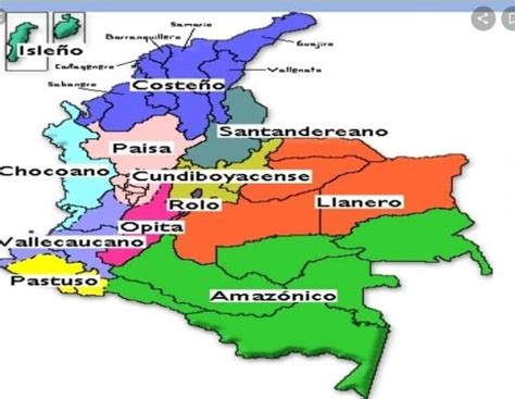 mapa conceptual de cada una de las culturas indígenas colombianas brainly lat