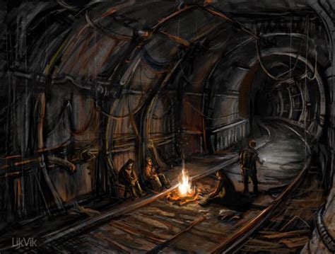 Metro 2033 By Likvik On Deviantart Metro 2033 Post Apocalyptic Art