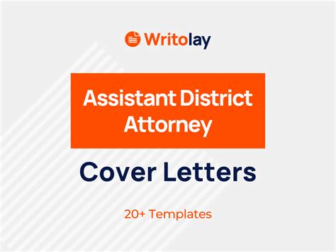 Assistant District Attorney Cover Letter Tips Writolay