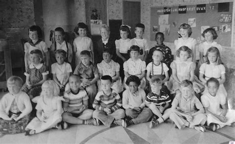Retro Picture Day Snapshot 1950s Knollwood Kindergarten Rumson Fair